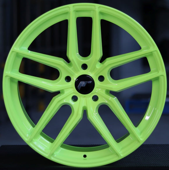 JR Wheels JR25 20x10 Gloss Neon Yellow