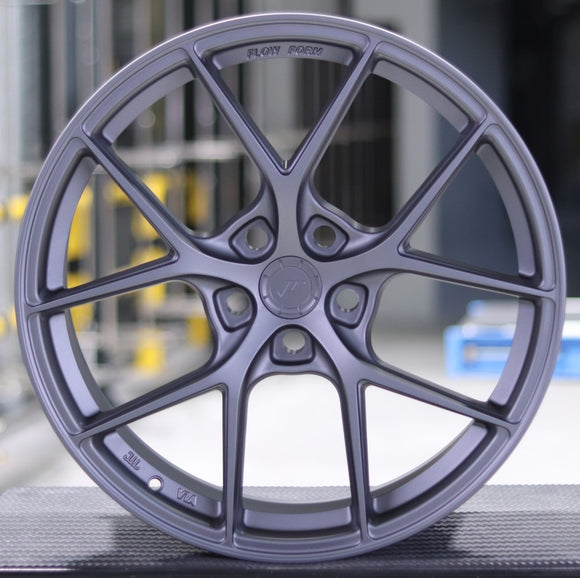 JR Wheels SL01 19x9 Matt Gun Metal