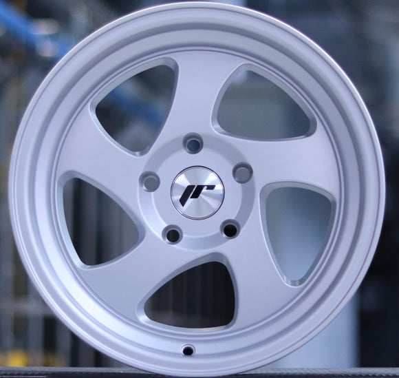 JR Wheels JR15 15x8 Matt Silver