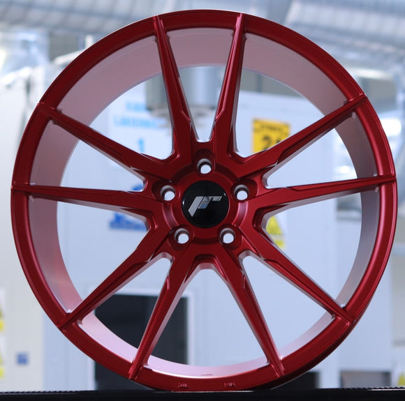 JR Wheels JR21 20x10 Matt Candy Apple Red