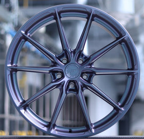 JR Wheels JR37 20x9 Matt Blue-Purple Chameleon