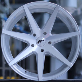 JR Wheels JR20 20x10 Silver Machined