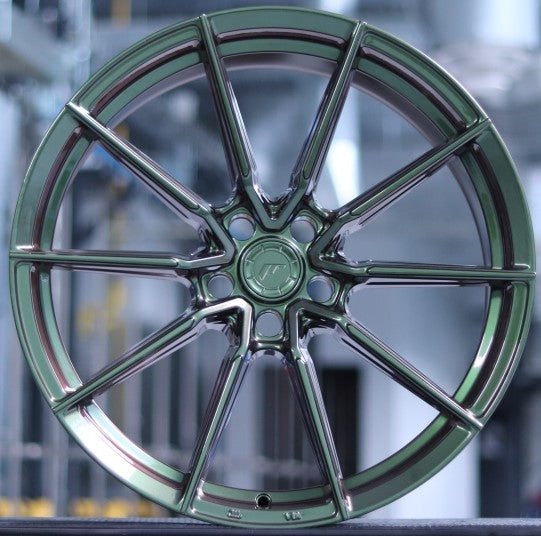 JR Wheels SL02 20x10 Gloss Bronze-Green Chameleon