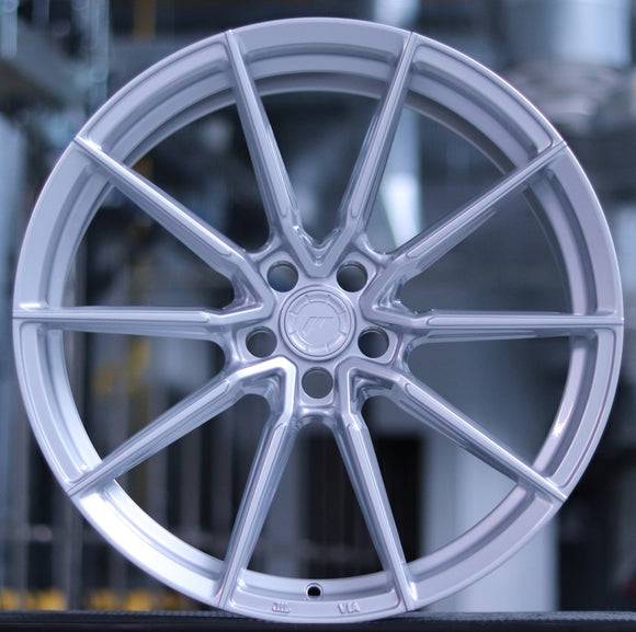 JR Wheels SL02 20x10 Gloss Silver