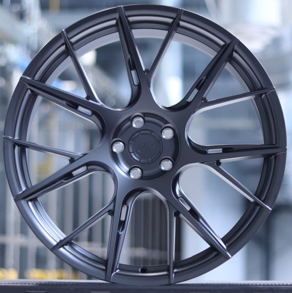 JR Wheels JR42 20x10 Matt Black