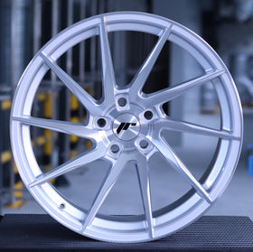 JR Wheels JR36 20x9 Silver Brushed Face