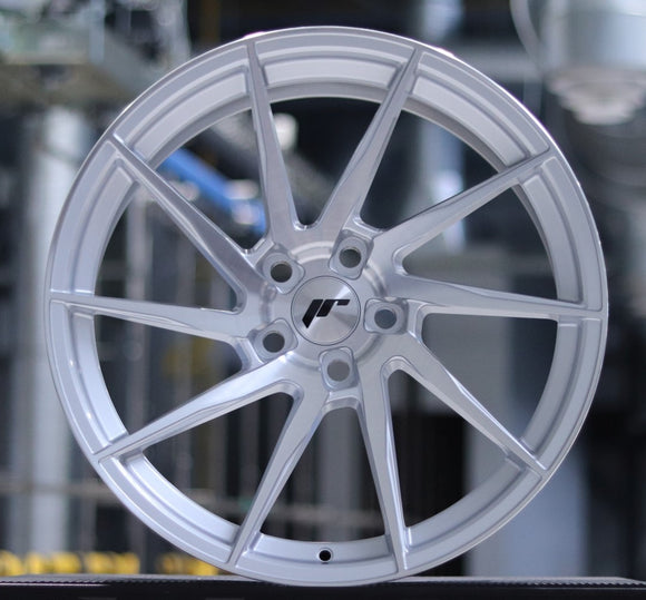 JR Wheels JR36 20x10 Silver Brushed Face