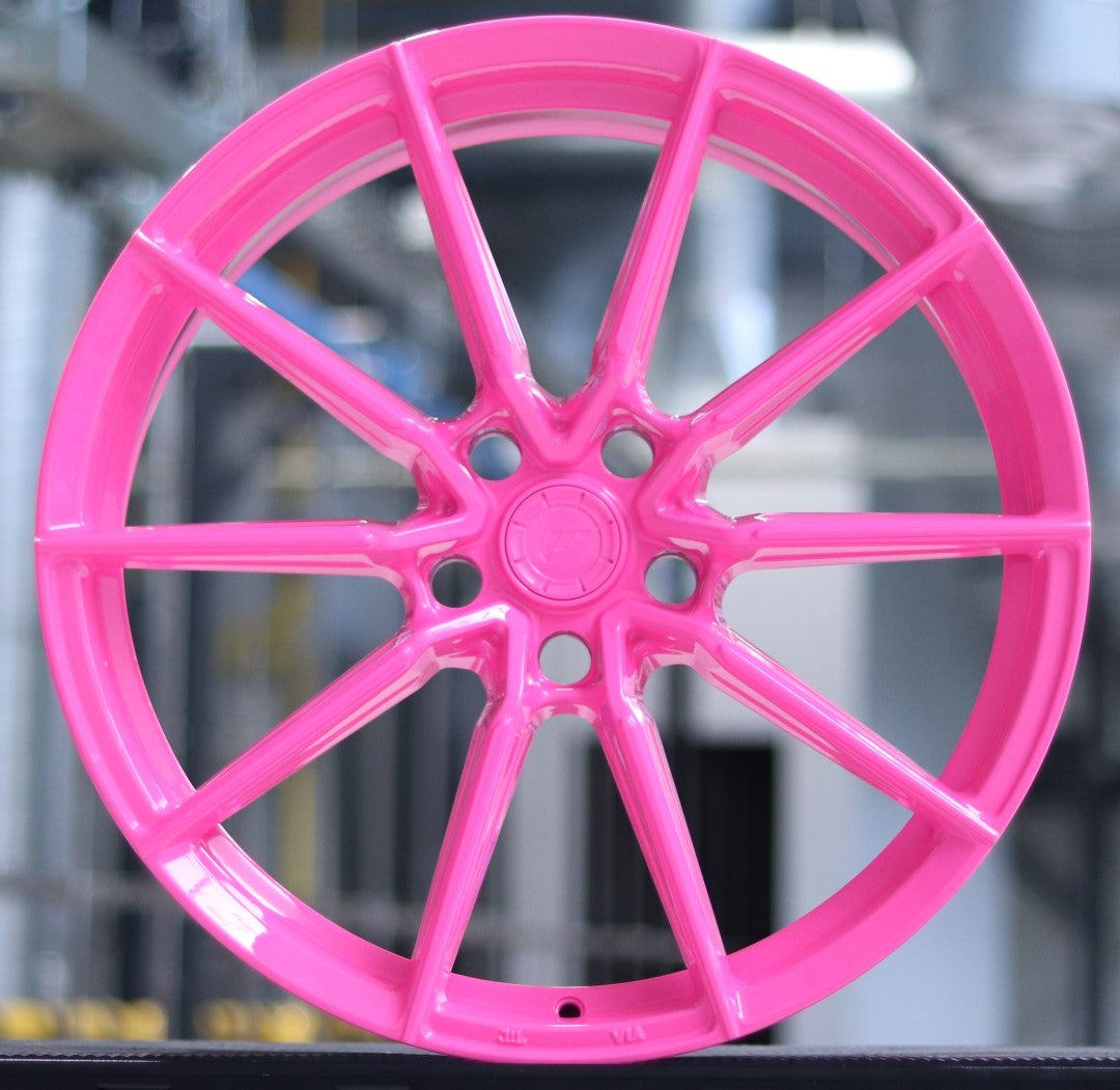 JR Wheels SL02 20x9 Gloss Neon Pink
