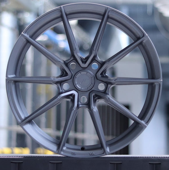 JR Wheels SL02 18x8 Matt Gun Metal