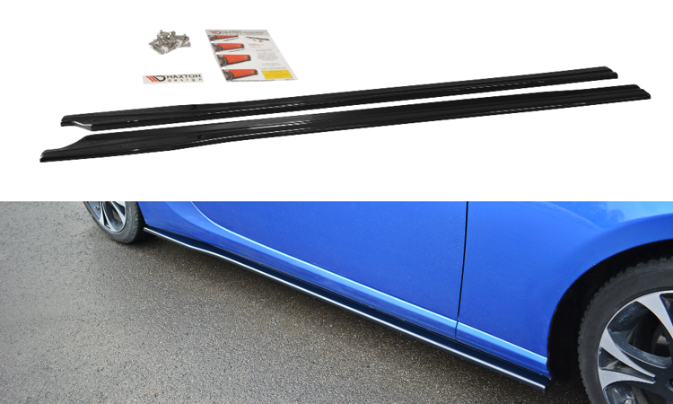 SIDE SKIRTS DIFFUSERS V.1 SUBARU BRZ/ TOYOTA GT86 FACELIFT 