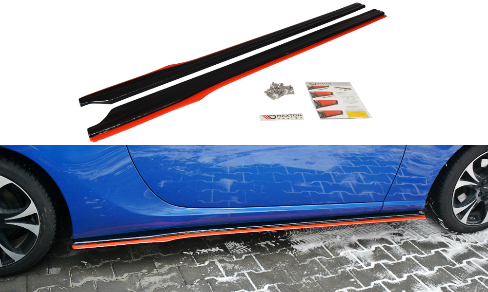 SIDE SKIRTS DIFFUSERS V.2 SUBARU BRZ/ TOYOTA GT86 FACELIFT 