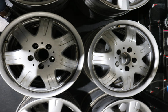 Jantes Originais Mercedes 16 5x112 7 ET34 - Fazemos Montagem*/ Envio**