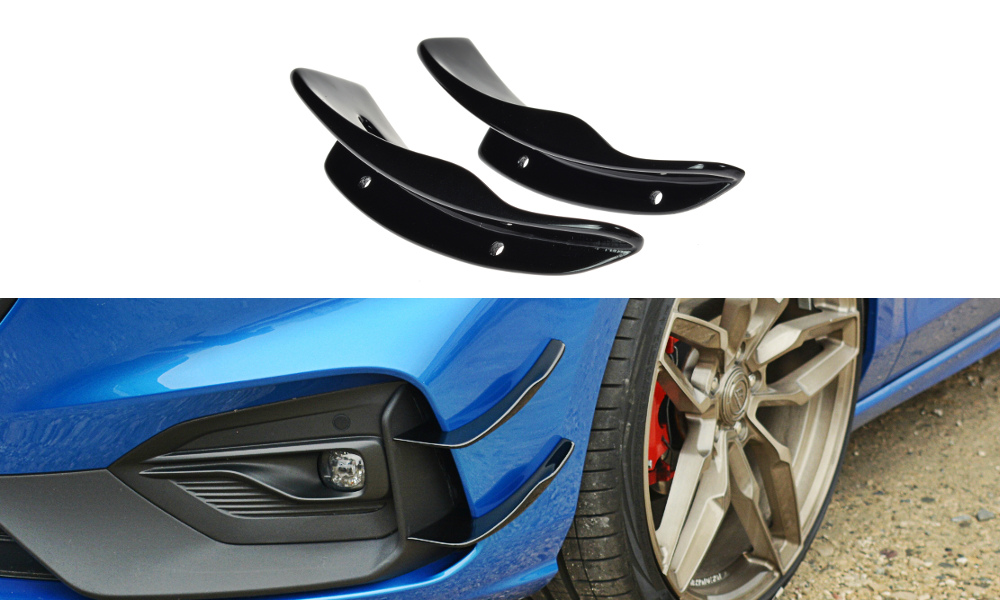 Front Bumper Wings (Canards) Ford Focus ST / ST-Line Mk4 