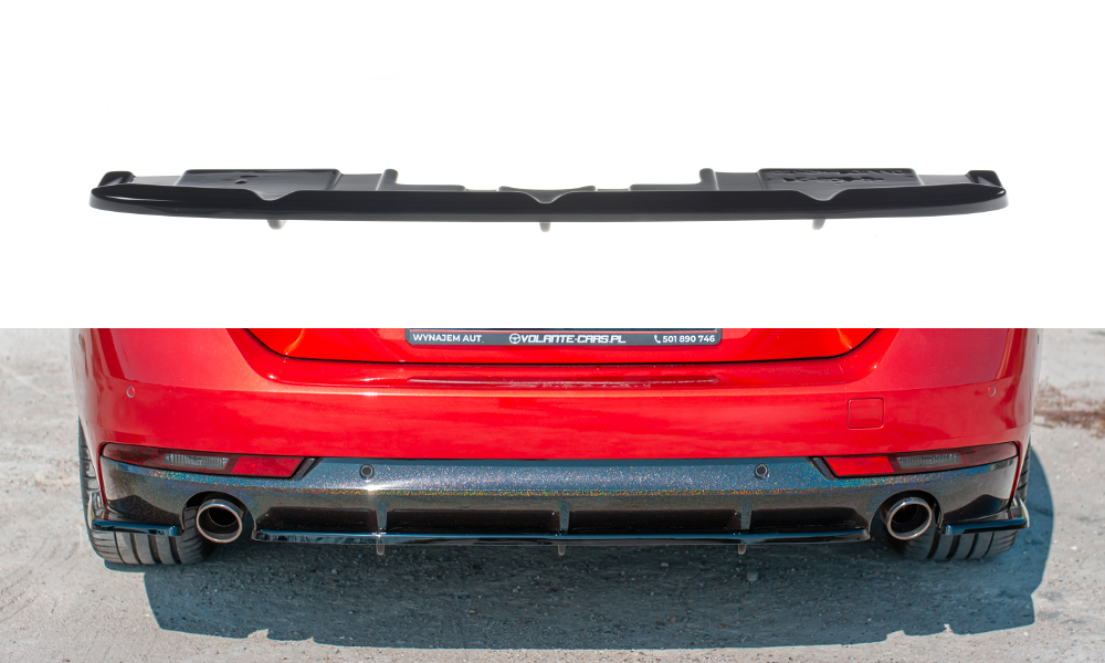 Central Rear Splitter(with vertical bars)  Peugeot 508 SW Mk2