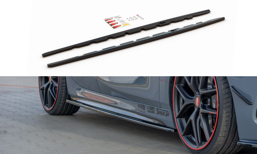 Side Skirts Diffusers V.1 for BMW 1 F40 M-Pack/ M135i 