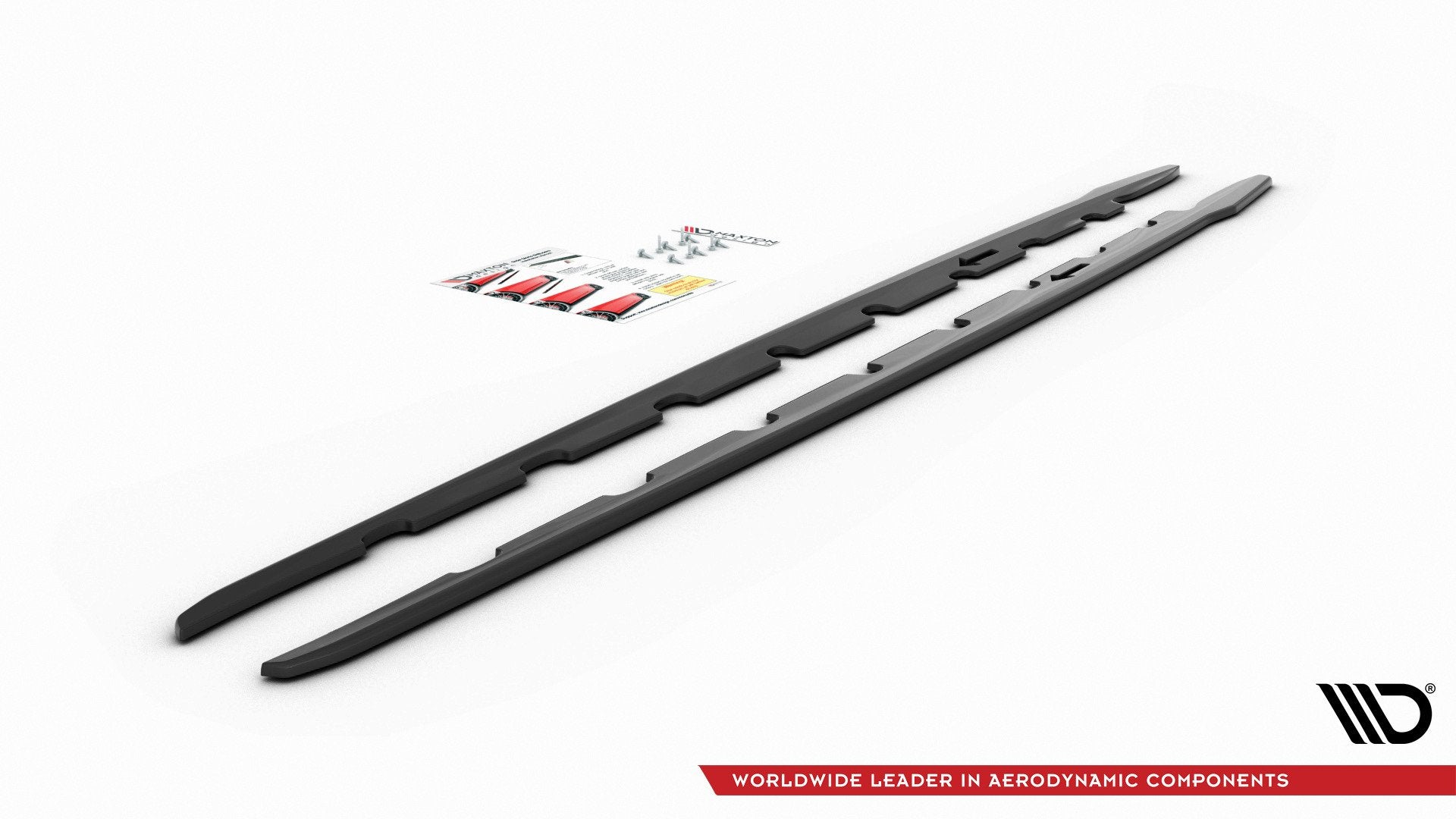 Side Skirts Diffusers V.2 for BMW 1 F40 M-Pack/ M135i 