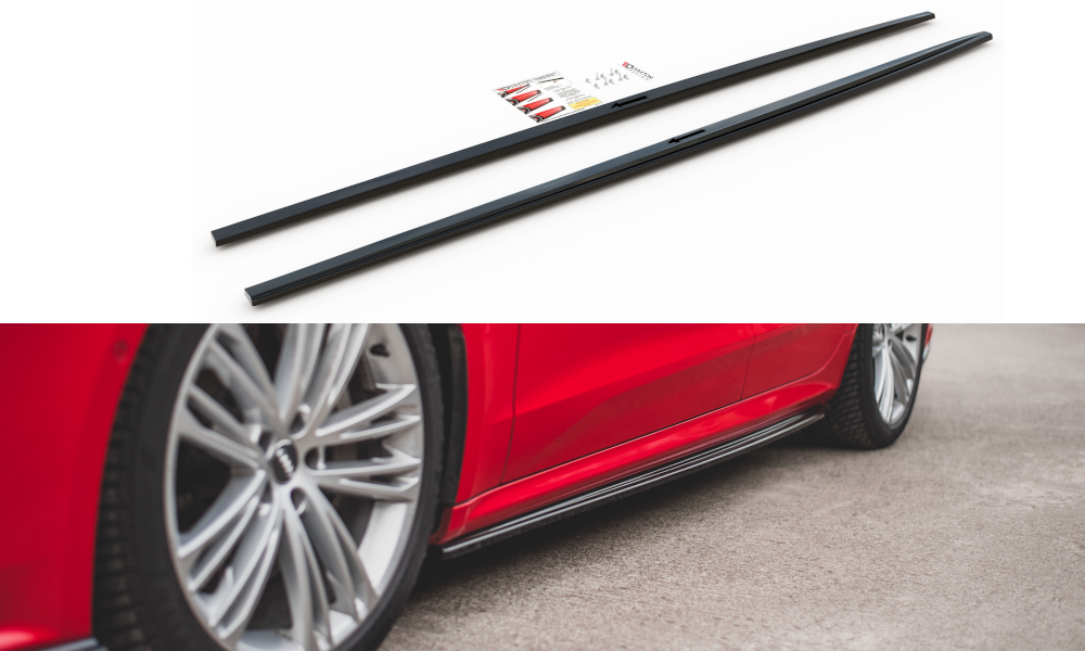 Side Skirts Diffusers Audi A7 C8 S-Line / S7 C8