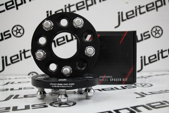 Kit Alargadores / Espaçadores Japan Racing 1.5cm 5x108 63.4 (14x1.50)