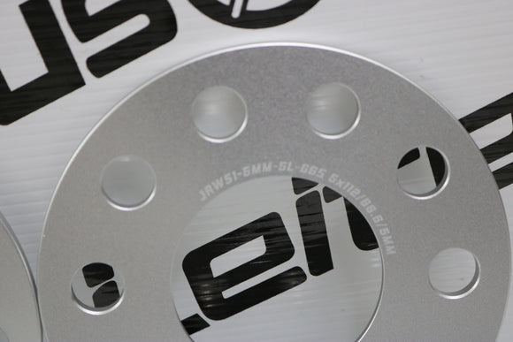 Kit Alargadores / Espaçadores Japan Racing 0.5cm 5x112+5x112 66.6 - Silver