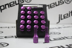 Kit Parafusos Japan Racing 12x1.5 - Purple