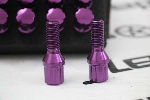 Kit Parafusos Japan Racing 12x1.5 - Purple