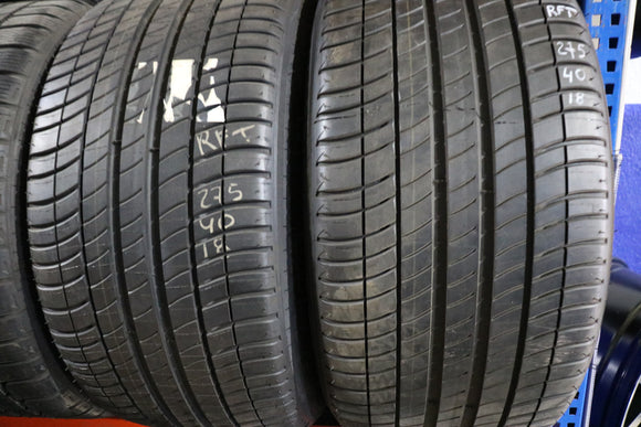 Pneus Novos Michelin RFT 275/40R18 (2015)