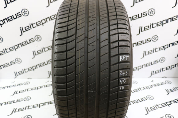 Pneus Novos Michelin RFT 275/40R18 (2015)
