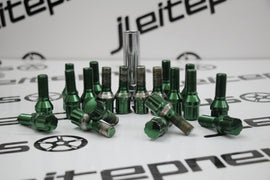 Kit Parafusos Semi-Novos Japan Racing 12x1.5 - Green - 0