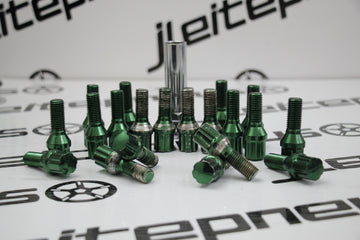 Kit Parafusos Semi-Novos Japan Racing 12x1.5 - Green - 0