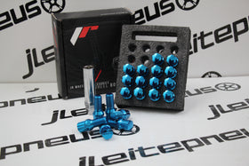 Kit Parafusos Japan Racing 12x1.25 - Blue