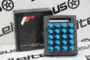 Kit Parafusos Japan Racing 14x1.25 - Blue-3