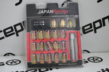 Kit Porcas Curtas Japan Racing JN2 12x1.25 - Neochrome