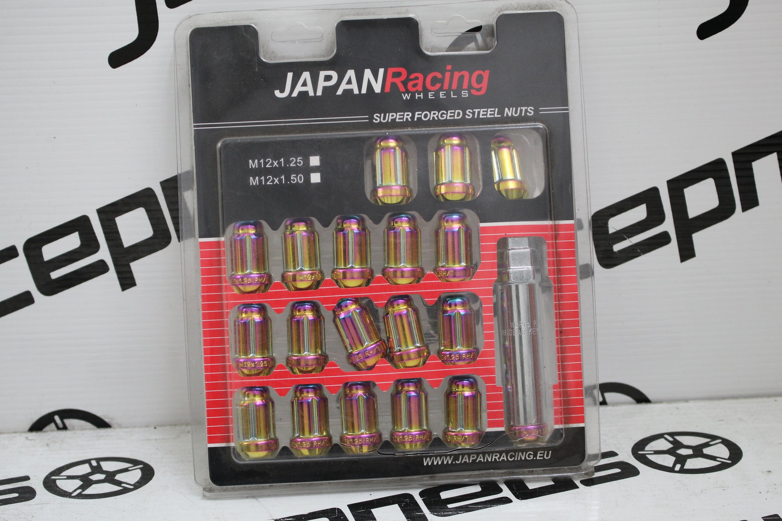Kit Porcas curtas Japan Racing M12x1.25 - Neochrome
