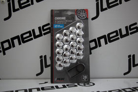 Kit Tampas em ABS para parafusos 17mm