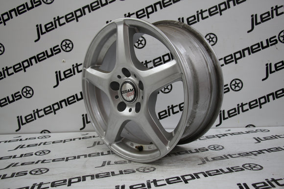Jantes Originais Cesam 15 5x110 6.5 ET40  - Fazemos Montagem*/ Envio**