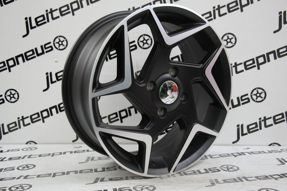 Jantes Novas Ford Fiesta ST 16 4x108 6.5 ET45 - Fazemos Montagem*/ Envio**