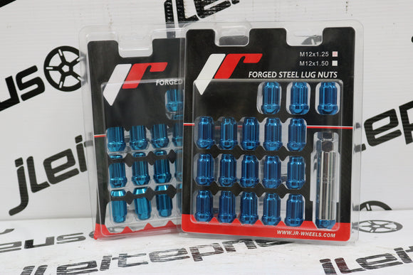 Kit Porcas Curtas Japan Racing 12x1.25 - Blue