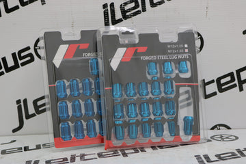 Kit Porcas Curtas Japan Racing JN2 12x1.50 - Blue