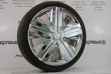 Jantes Originais Lexani 18 5x112/120 7.5 ET40 Com Pneus  - Fazemos Montagem*/ Envio**