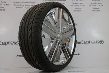 Jantes Originais Lexani 18 5x112/120 7.5 ET40 Com Pneus  - Fazemos Montagem*/ Envio** - 0