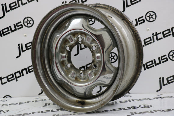 Jantes Originais Nissan Cromadas 15 6x135 6 - Fazemos Montagem*/ Envio**