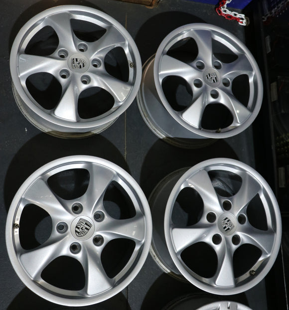 Jantes Originais Porsche 17 5x100 7 ET55  - Fazemos Montagem*/ Envio**