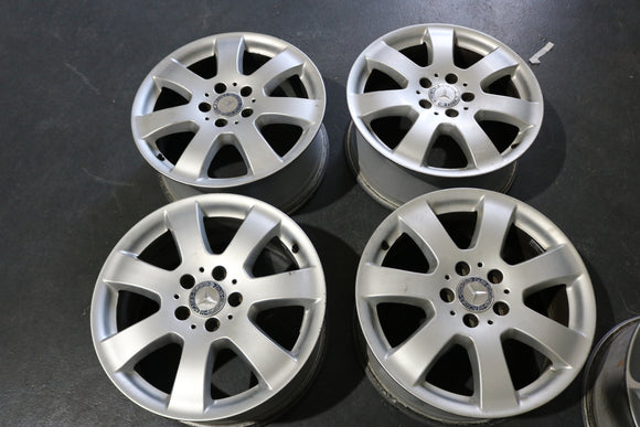 Jantes Originais Mercedes 17 5x112 7.5 ET50  - Fazemos Montagem*/ Envio**