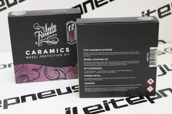 Auto Finesse - Kit Revestimento Cerâmico para Jantes