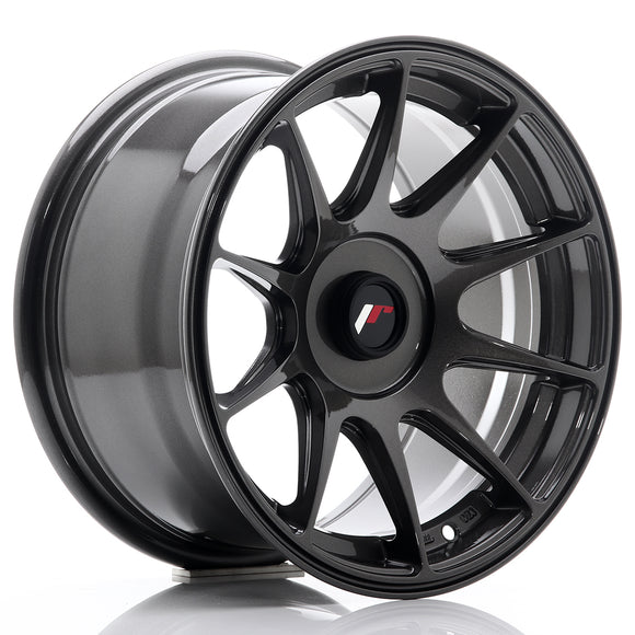 JR Wheels JR11 15x8 ET25 Blank Hyper Gray