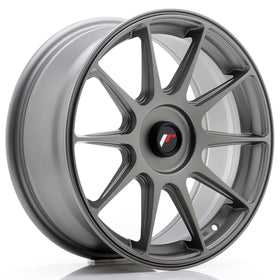 JR Wheels JR11 17x7,25 ET35-40 BLANK Matt Gun Metal