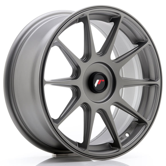 JR Wheels JR11 17x7,25 ET35-40 BLANK Matt Gun Metal