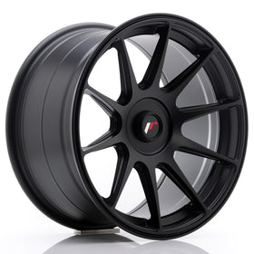 JR Wheels JR11 17x9 ET25-35 BLANK Matt Black