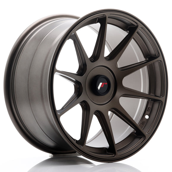 JR Wheels JR11 17x9 ET25-35 BLANK Matt Bronze