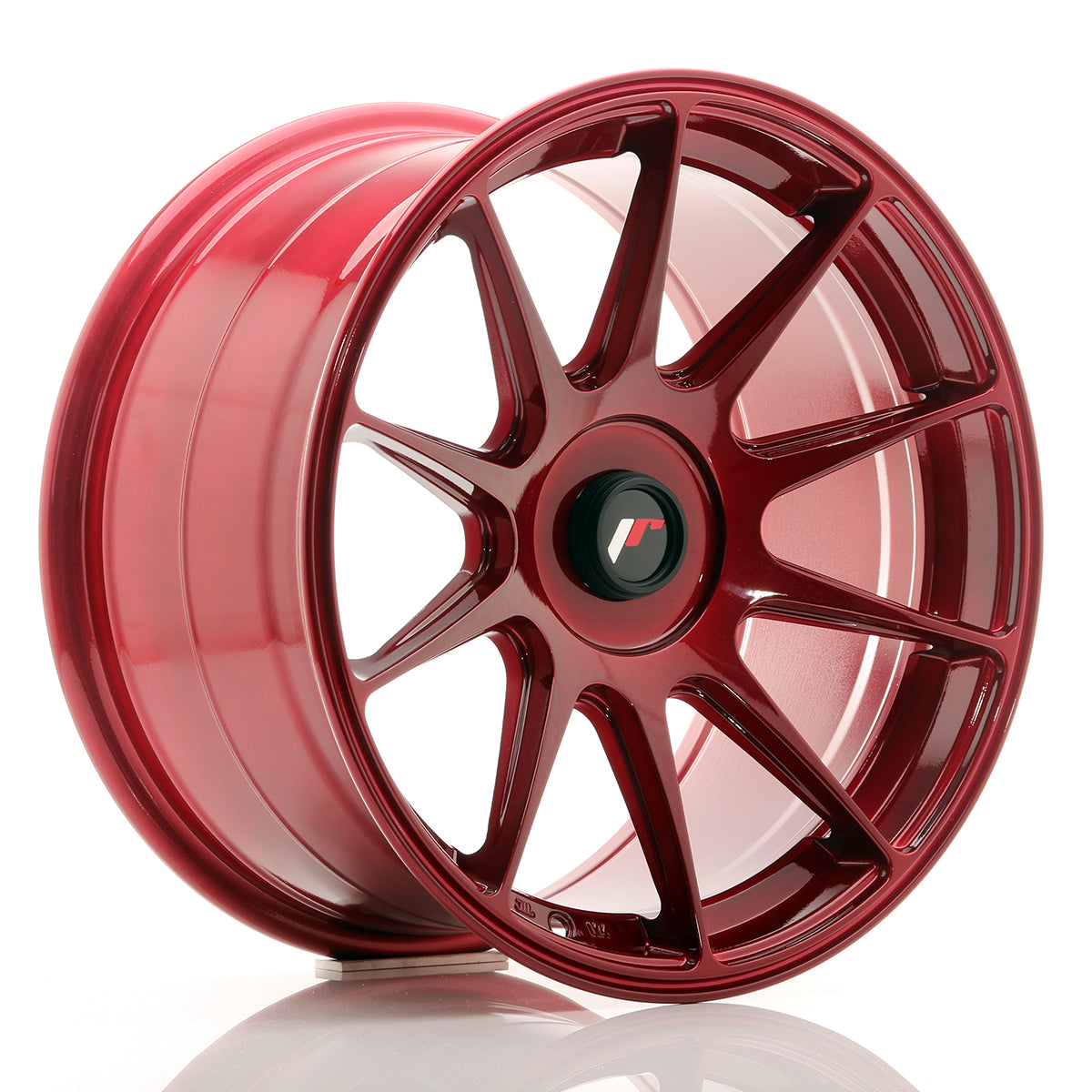 JR Wheels JR11 17x9 ET25-35 BLANK Platinum Red